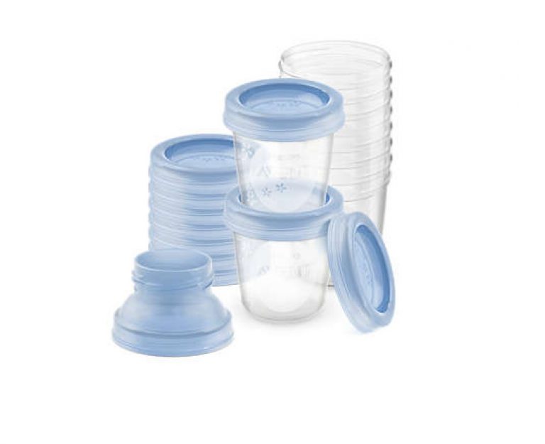 Vasos para el Almacenamiento de la Leche Materna - Cuoricino